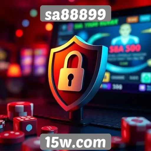 Aspectos de segurança do site de jogos sa88899