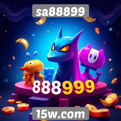 Variedade de jogos disponíveis no sa88899